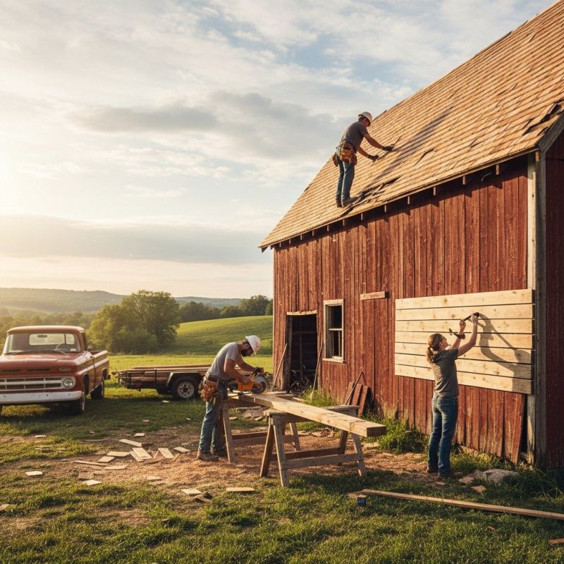 Barn Renovation in Wilmington, NC