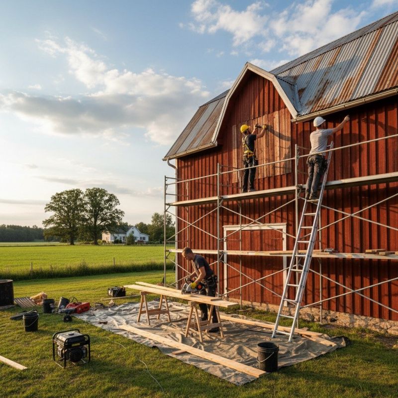 Barn Siding Repair in Alpharetta, GA