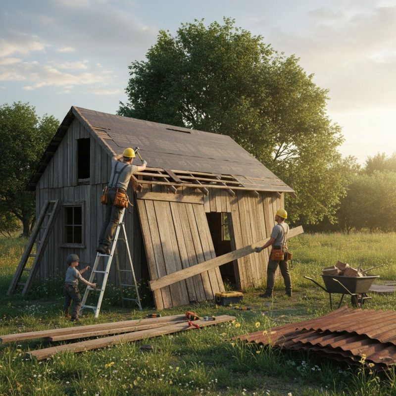 Shed Roof Repair in Conroe, TX