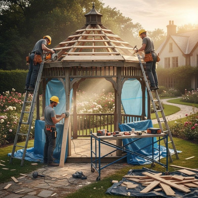 Wooden Carport Repair in Olathe, KS